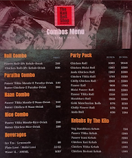 The Kati Roll Shop menu 4