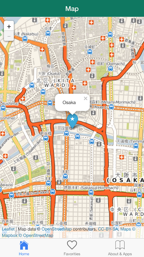 大阪 オフラインマップ、無料の旅行ガイドのおすすめ画像1