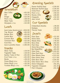 Shree Guru Iyyer's Kitchen menu 1