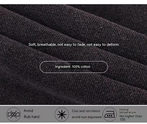 Title 2, European and American Heavy Pure Cotton Washed ...
