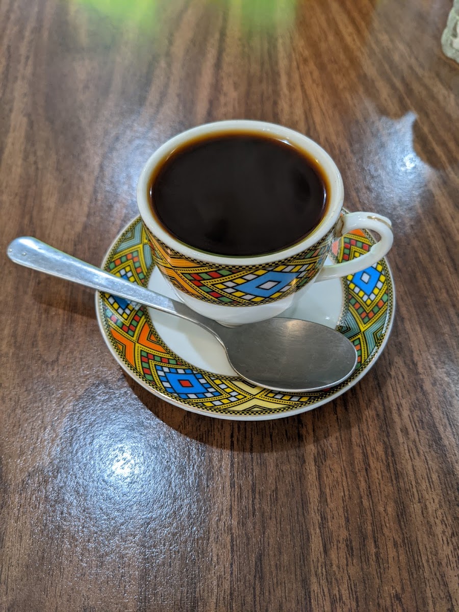 Traditional Ethiopian coffee