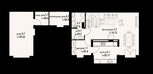 Bolesławice 26 dw - Rzut parteru