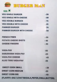 Burger Man menu 3