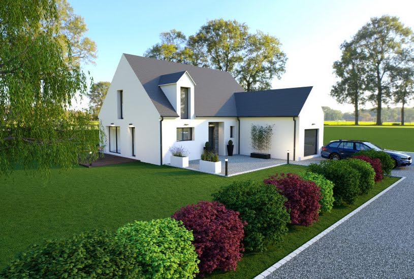  Vente Terrain + Maison - Terrain : 550m² - Maison : 120m² à Cigogné (37310) 