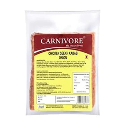 Carnivore Chicken Onion Seekh Kabab 500 Gm