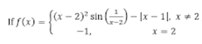 Differentiability: Definition