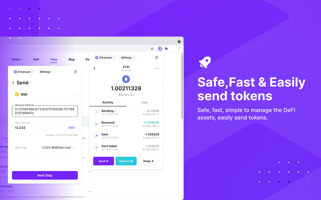 BitKeep: Crypto & NFT Wallet Preview image 5