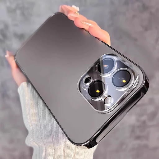 Title 3, Frosted Drop-resistant Protective Cover with Le...