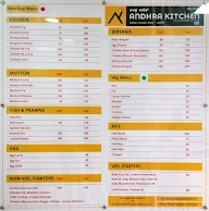 Andhra Kitchen menu 1