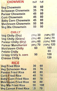 Backbenchers menu 3