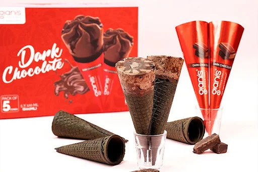 Dark Chocolate Cone Box [120 ML]