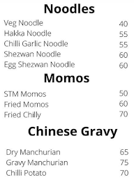 Street Food Hunter menu 1