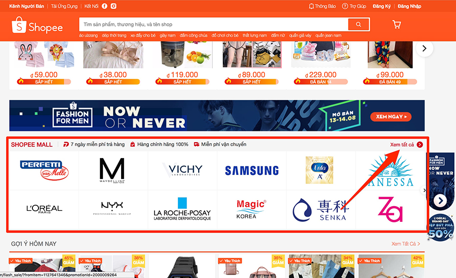 Shopee.vn/mall