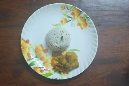 Basmati Chal Er Jeera Rice With Chicken Kosha