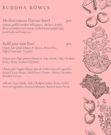 Infuso menu 