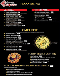 Pizza Square menu 1