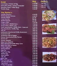 Trinetra Restaurant & Bar menu 1