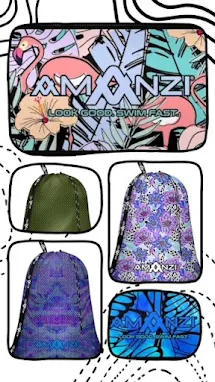 Nya mnster och frger p Mesh bags och Neoprene Case, frn Amanzi