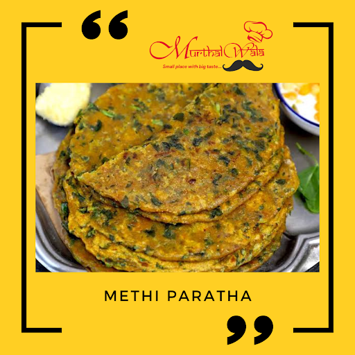 Methi Ka Parantha (Tawa)