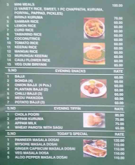 Sri Sindhu Bhavan - Jawahar Nagar menu 7