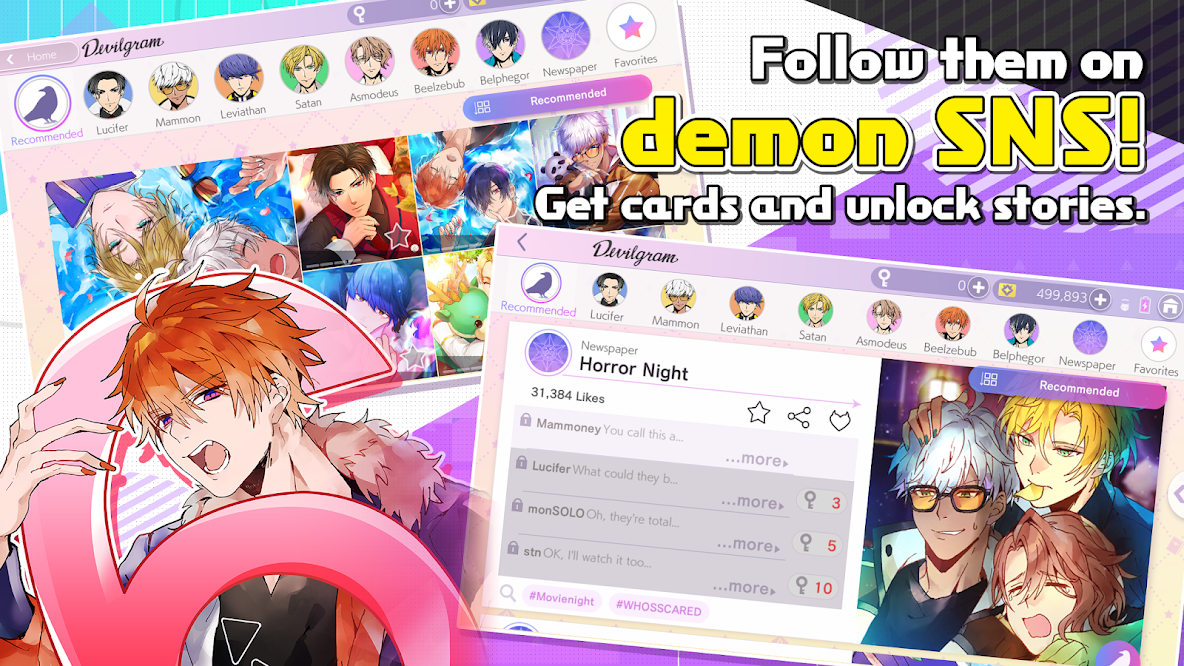 Obey Me Shall We Date Anime Story Rpg Card Game V2 0 2 Mod Apk