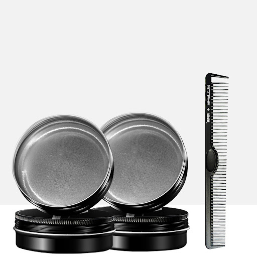 Title 4, Matte Hair Mud Mens Style Natural Fluffy Fragr...
