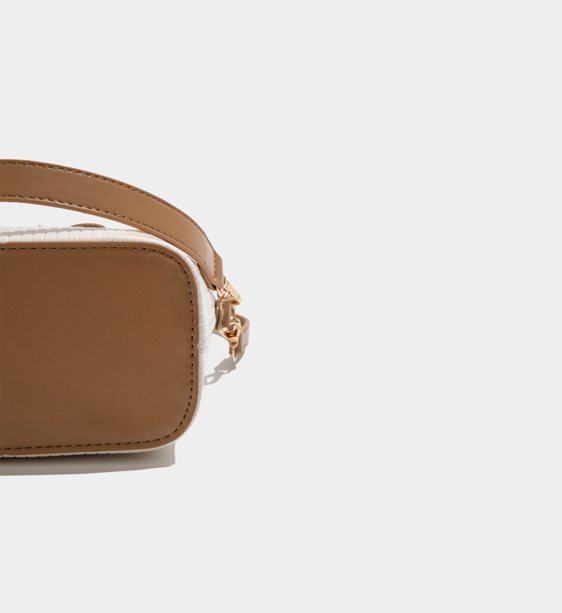 Title 8, Dames lederen satchel tas multicolor met persoo...