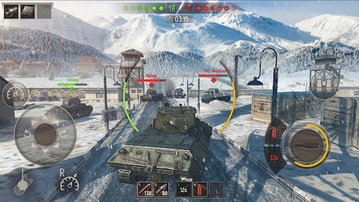 Screenshot Battle Tanks: WW2 World of War