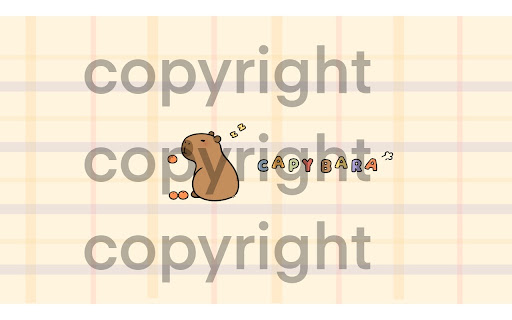 Capybara New Tab