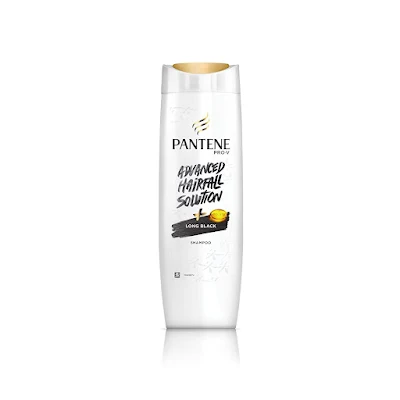 Pantene Advanced Hair Fall Solution Shampoo - Long Black - 340 ml