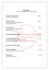 3Rd Cross Steakhouse & Grills menu 2