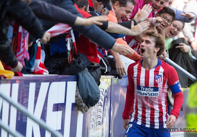 Griezmann porte encore l'Atletico, un cadre sort blessé à deux semaines du derby