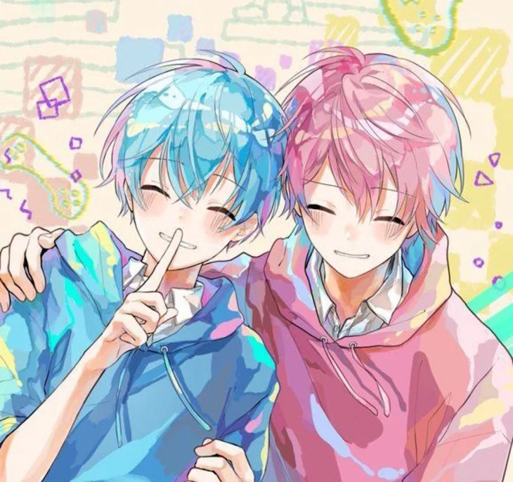 「桃 青 💗💙      ｢ 君 の 方 が … ♡ ｣」のメインビジュアル