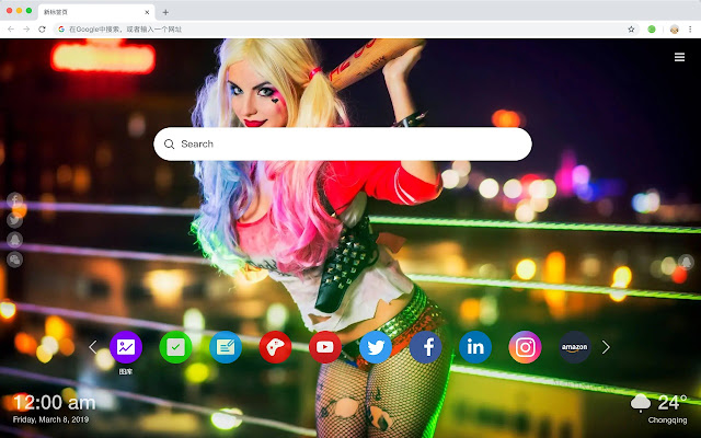 Suicide Squad New Tab, Wallpapers HD