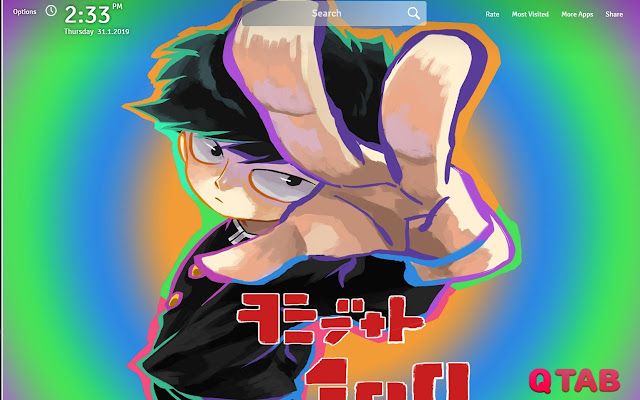 Mob Psycho 100 Wallpapers New Tab