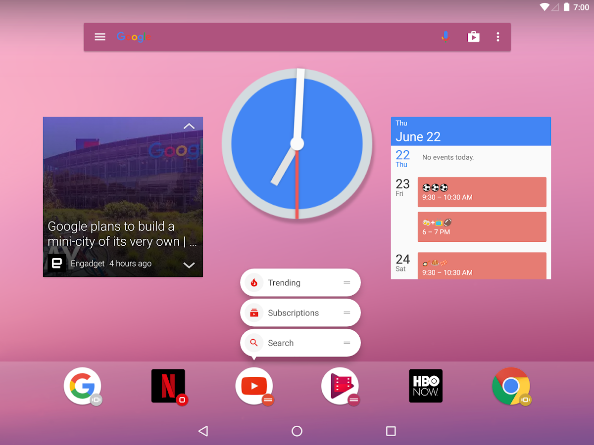    Action Launcher- screenshot  