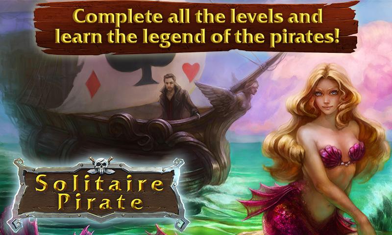 Solitaire Pirate Free Screen 1