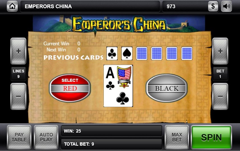 Emperors of China Screen 3