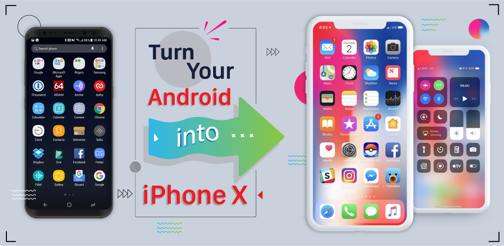 Launcher IPhone 6.5.2 Apk Download - com.xos.iphonex.iphone