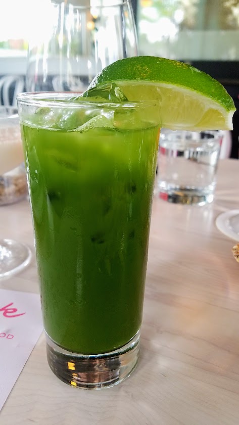 Tusk Iced Matcha Tea.