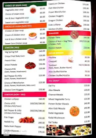 Bay Leaf menu 1