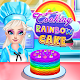 Ice Queen Cooking Rainbow Cake