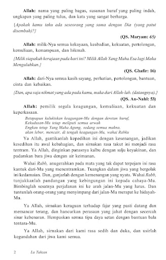 La Tahzan - Jangan Bersedih