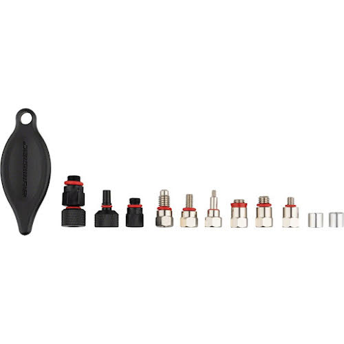 Jagwire Elite Mineral Oil Bleed Kit Replacement Fittings Set for Shimano - Magura - Tektro - Campagnolo