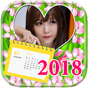 กรอบรูปปฏิทิน2018 กรอบรูปปฏิทิน 2561 กรอบรูปสวยๆ  Icon