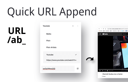 URL Quick Append Preview image 0