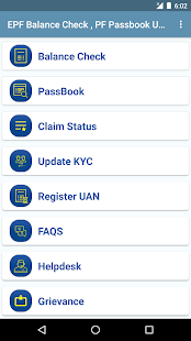 EPF Balance Check , PF Passbook UAN App - náhled
