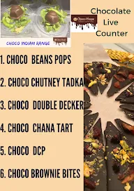 Smriti's ChocoHouse menu 8