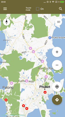 Phuket Map offlineのおすすめ画像1