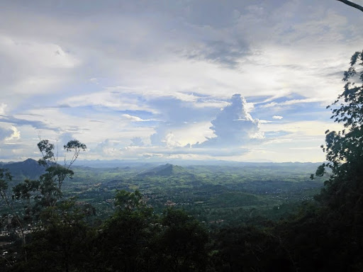 The view from Zomba Plateau.